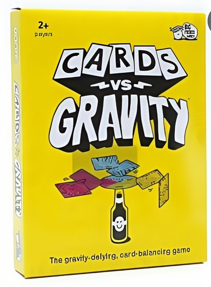 The Gravity-Defying Card Game | Hilarious Balancing Challenge for 2-4 Players. Perfect for Bars, Parties and Family Gatherings